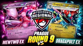 Team Rocket Mewtwo VS Dragapult Regional Championships Prague Round 9 2026