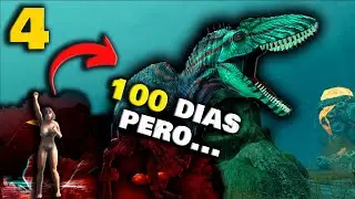 ¡SOLO tengo 100 DÍAS en ARK para TAMEAR a TODOS los DINOS /Ep.4