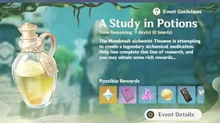 A Study in Potions | Dusty Wrack Trial | Genshin Impact
