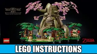 LEGO Instructions - The Legend of Zelda - 77092 - Great Deku Tree 2-in-1