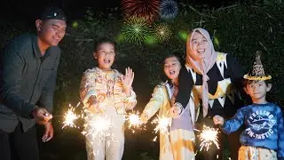 MALAM TAHUN BARU 2023 DI PUNCAK 🎉 Main Kembang Api | Ali vlog