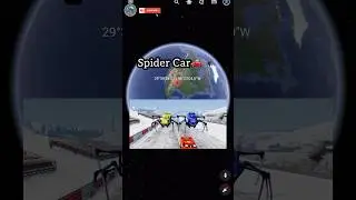 Spider Car On Google Earth😱 