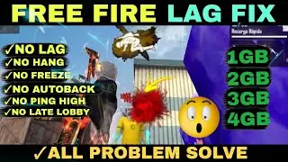 FREE FIRE LAG FIX 1GB 2GB 3GB 4GB RAM | FREE FIRE LAG FIX AFTER OB37 UPDATE | FREE FIRE MAX NO LAG 🔥