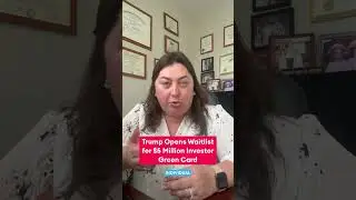 Trump Opens Waitlist for $5 Million Investor Green Card