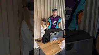 Моя работа ) решил показать веселый момент с программы Треш-коробка #кликклак
