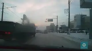 Проезд на мигающий зеленый