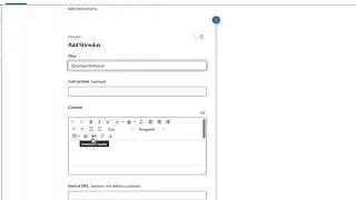 How to use a Google Slide as a Question Stimulus in the new Canvas Quiz Tool