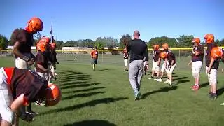Football Warmups :: Stance and Starts
