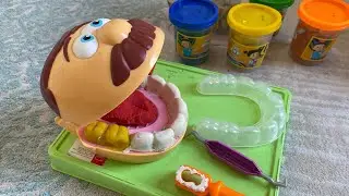 Play Doh Dişçi Seti Oyuncağı Oynuyorum 