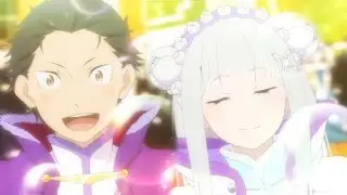 Subaru se convierte en el caballero de Emilia Re zero Segunda temporada