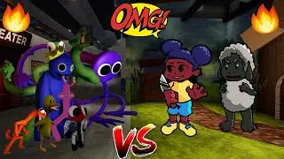 🔥 Rainbow Friends 🆚 Amanda The Adventurer - Friday Night Funkin - Roblox Rainbow Friends 🔥
