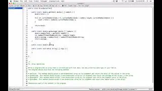 7.11. (Part 2) Array Operations - Java
