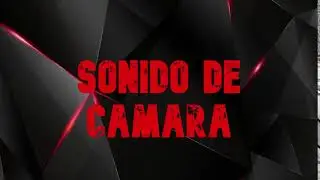 EFECTO SONIDO DE CAMARA FOTOGRAFICA