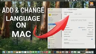 HOW TO ADD OR CHANGE LANGUAGE ON macOS