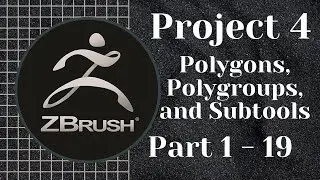 ZBrush | Full Training Course | Project 4 - Lesson 1/19 | Overview