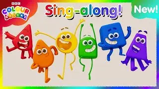 Sing-along with the Colourblocks!  | Colours for Kids | 