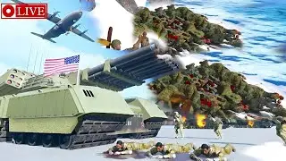 VERY TERRIBLE Russian war today!! Millions of Russian peddlers who died on the seafront