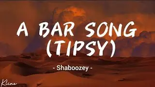 Shaboozey - Bar Song (Tipsy) lyrics