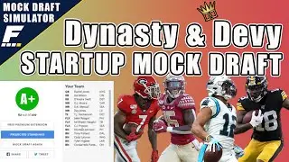 Dynasty & Devy Startup Mock Draft 1.0 | 2020 Dynasty Fantasy Football