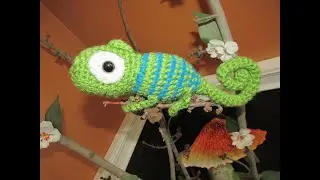 Pas à pas Tuto Caméléon Crochet