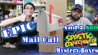 Epic Mail Grail and two $60 Spastic Collectibles Funko Mystery Boxes! Both over value!