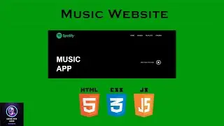 How to make a Music Website with HTML, CSS, JS (2022) | JavaScript Tutorial