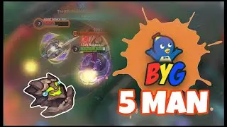 BYG 5 Man In Season 13 W/ BYG Comms | WILD RIFT |