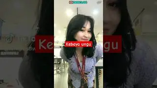 VIRAL VIDEO CEWEK PAKAI KEBAYA UNGU 