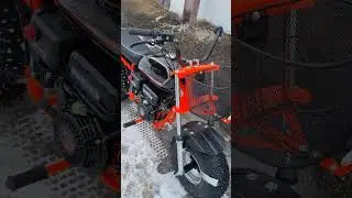 Самый красивый МОТОВЕЗДЕХОД,с двигателем от мотоблока,Jman