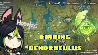 where to find hidden dendroculus (GENSHIN IMPACT) @Chellan_vlogs