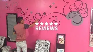 How To Paint And Decorate Beauty Salon, Design And Spa Decoration, A Modern Beauty Aesthetics