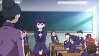 Komi-san writes her name on board! - Komi Can't Communicate
