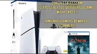 500 Games SCAM with PS5 PS4! NOT GIVEN! SCAMMING PLAYSTATION BUYERS AT INDIA