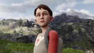 a boy and his kite an Animated short film