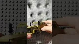 военная машина из лего