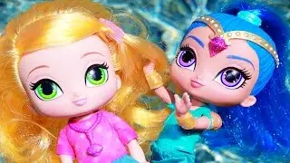 Shimmer & Shine Leah Toy Review + Kids Crafts Tutorial