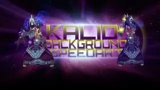 Kalid Background Speedart (Taken from Livestream, April 15)