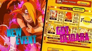 **NEW EVENT + WE GOT DEIDARA!! ** - Naruto Ultimate Ninja Blazing