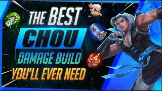 THE BEST CHOU DAMAGE BUILD YOU'LL EVER NEED! CHOU BEST BUILD MLBB