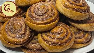 Vegan Walnuts Cinnamon Rolls Recipe