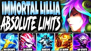 I tested the ABSOLUTE LIMITS of our IMMORTAL LILLIA TOP LANE BUILD 🐐💀