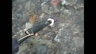 Замерзшая река. Новая волшебная палочка в действии.