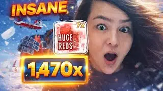 1,470x  IN 7X HUGE RED!!! THAT'S  INSANE!!! 😱 Ice Fishing Massive ****** You Won’t Believe!😱