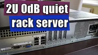 0dB fully silent rack server build - part 3 - final assembly and first run
