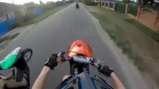 Stunt покатушка на скутерах #3