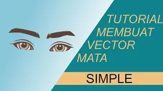 Speedart Membuat Vector mata simple - Coreldraw Indonesia