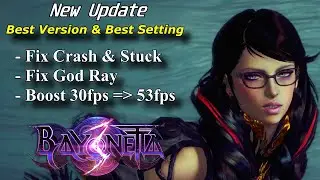 New Update Switch Emu Ryujinx Bayonetta 3 New Version And New Setting (Boost 30fps To 53fps)