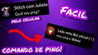 Comando de Ping - Tutorial Discord | Bot Designer For Discord #07