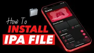 Scarlet ios | NEW Method | How To install IPA File 📁