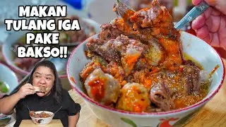 TERBAIK! BAKSO IGA TERLARIS DI BANDUNG! DAGING IGA NYA SEABEK PUAS BANGET!